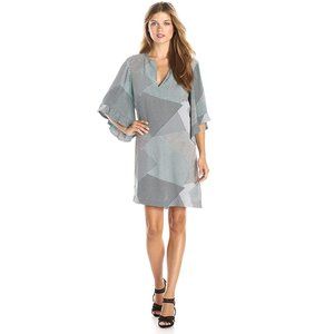 BCBGMAXAZRIA Tati Light Surf Combo Dress